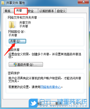 win7,共享文件夾步驟